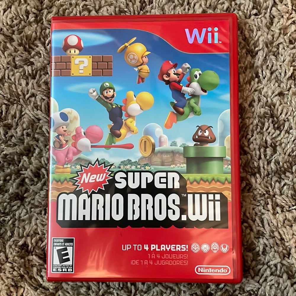 Super Mario brothers for Wii